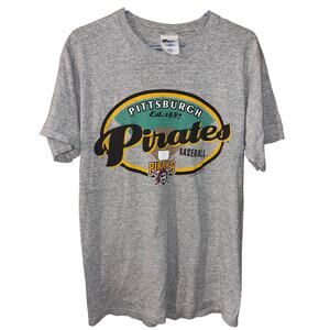 Vintage Pro Player Pittsburgh Pirates gray t-shirt 1998 (size medium)